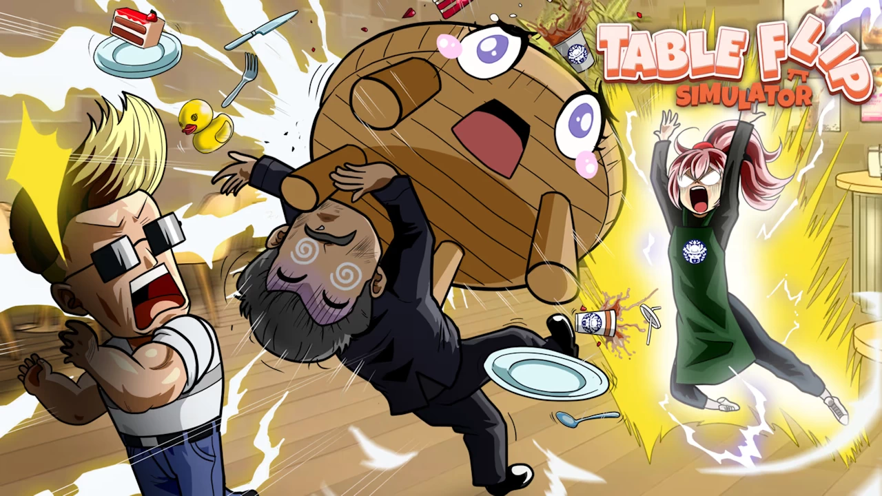 Table Flip Simulator key art