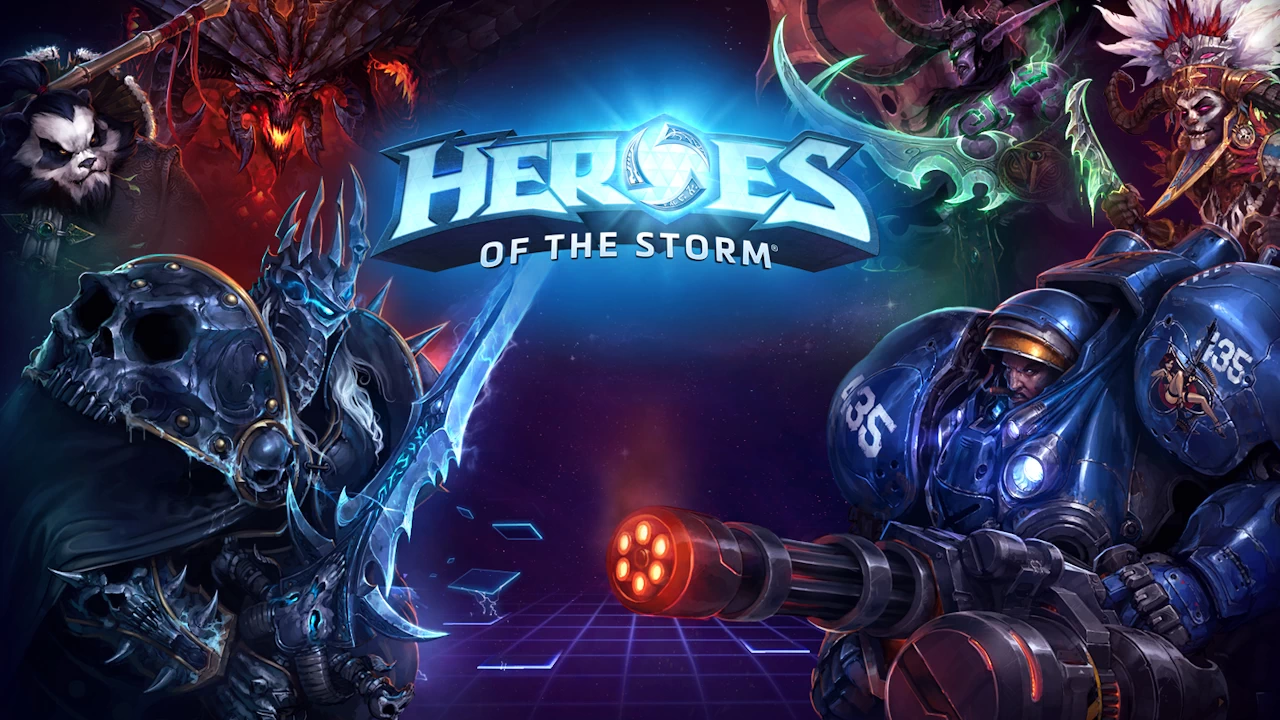 Heroes of the Storm key art