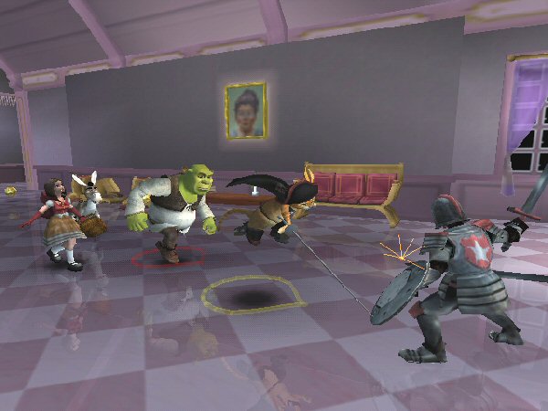 Shrek 2 Screenshot 1 Gamecube The Gamers Temple