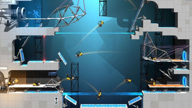 Bridge Constructor Portal screenshot 3